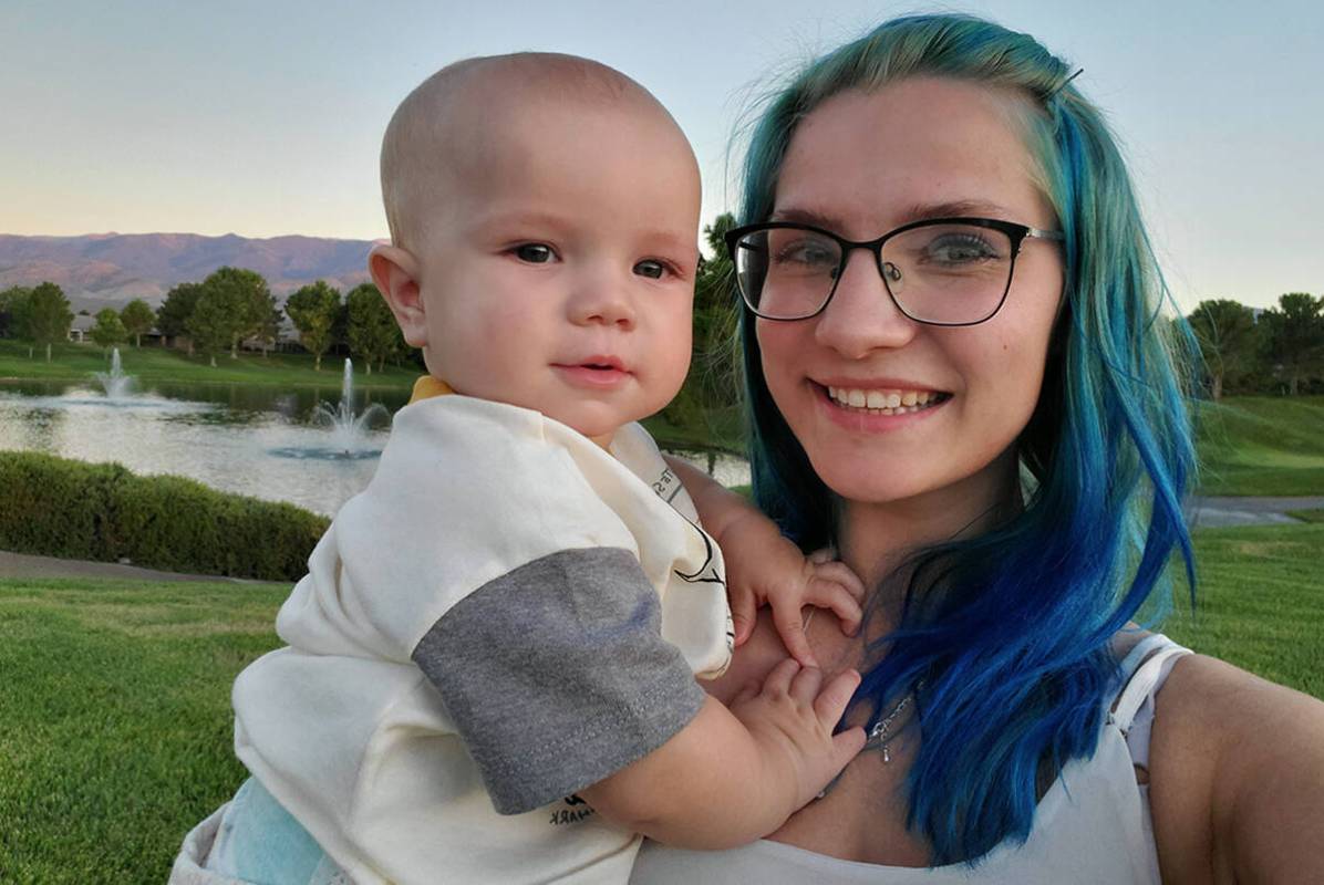 Alyona Dixon with her son Wesley. (Dixon family)