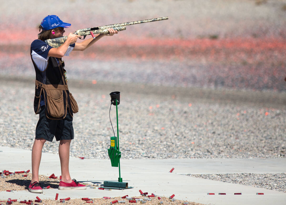 Samantha Clemens-Kerbs/View Trapshooting, a specific type of clay target shooting, is a popular ...