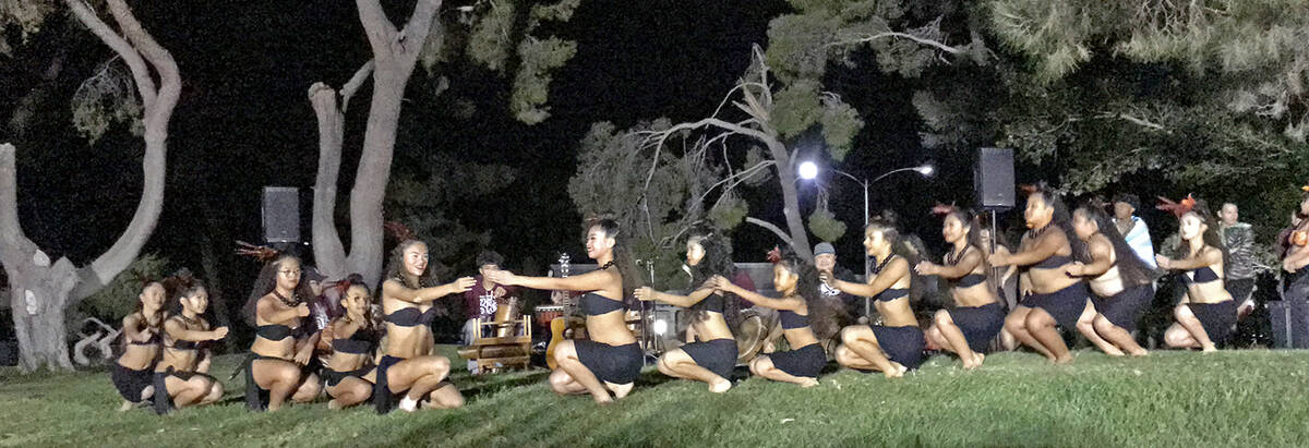 Robin Hebrock/Pahrump Valley Times Rau Tama Nui is a traditional Tahitian dance group that has ...