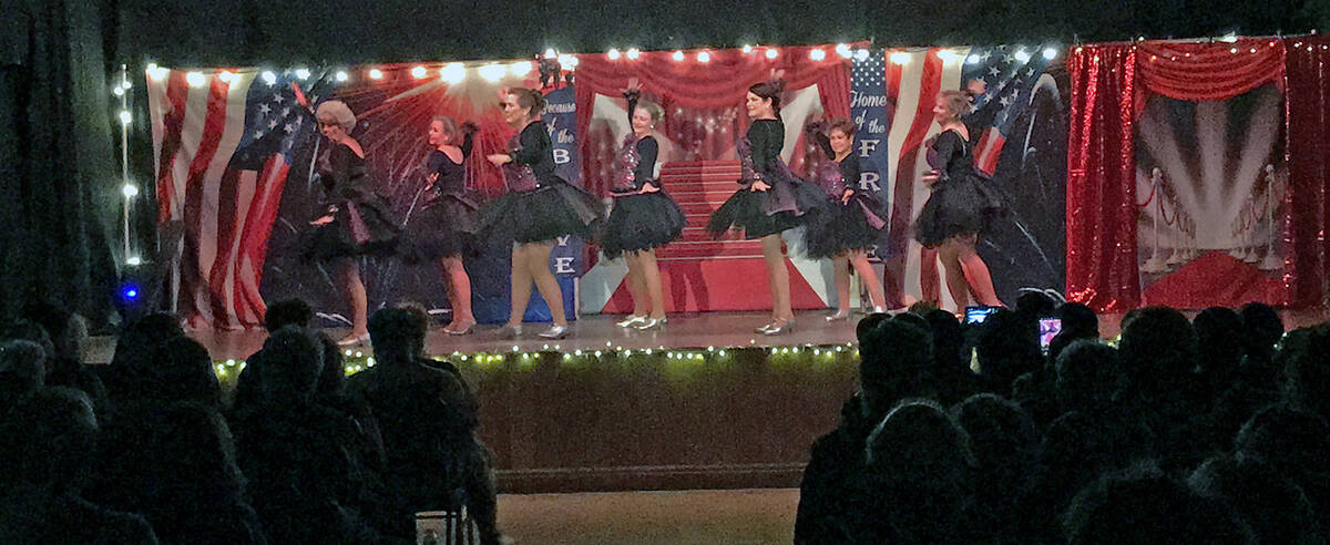 Robin Hebrock/Pahrump Valley Times The USO Benefit Show was a hit, with audiences obviously enj ...