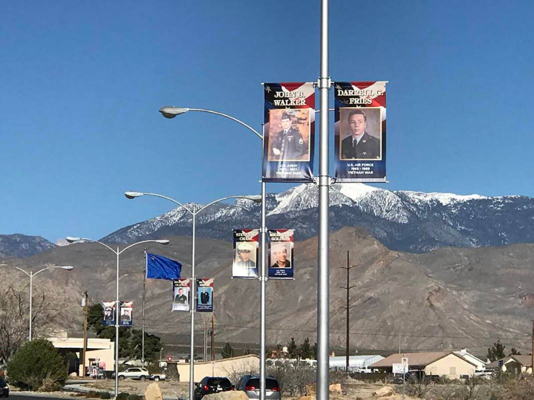 Special to the Pahrump Valley Times The Veterans Banner Program was created in 2017 and impleme ...