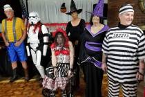 Nancy Fowler/Pahrump Senior Center Halloween Costume Contests are always popular and the Inaugu ...