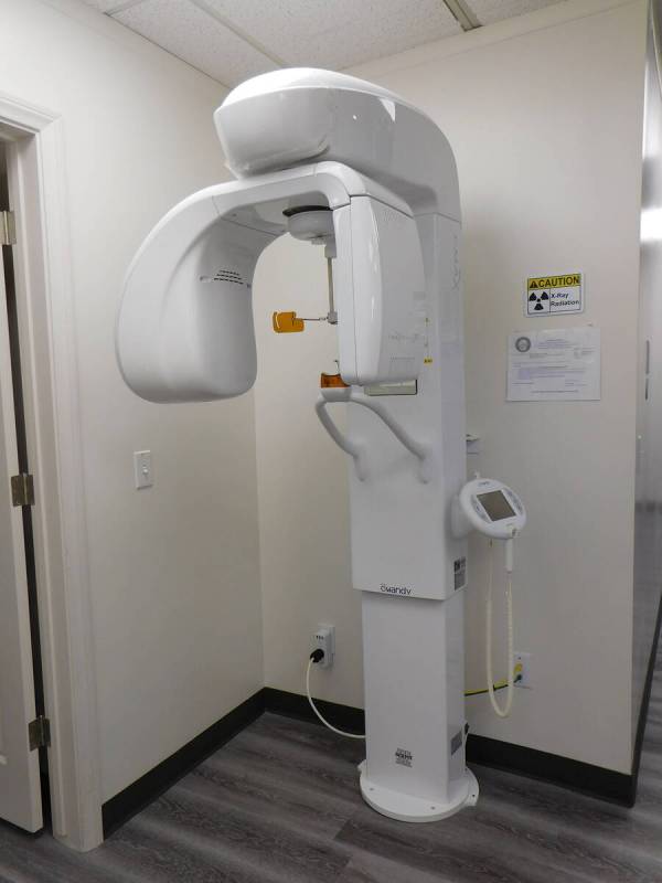 Robin Hebrock/Pahrump Valley Times This machine is able to take panoramic dental x-rays, one of ...