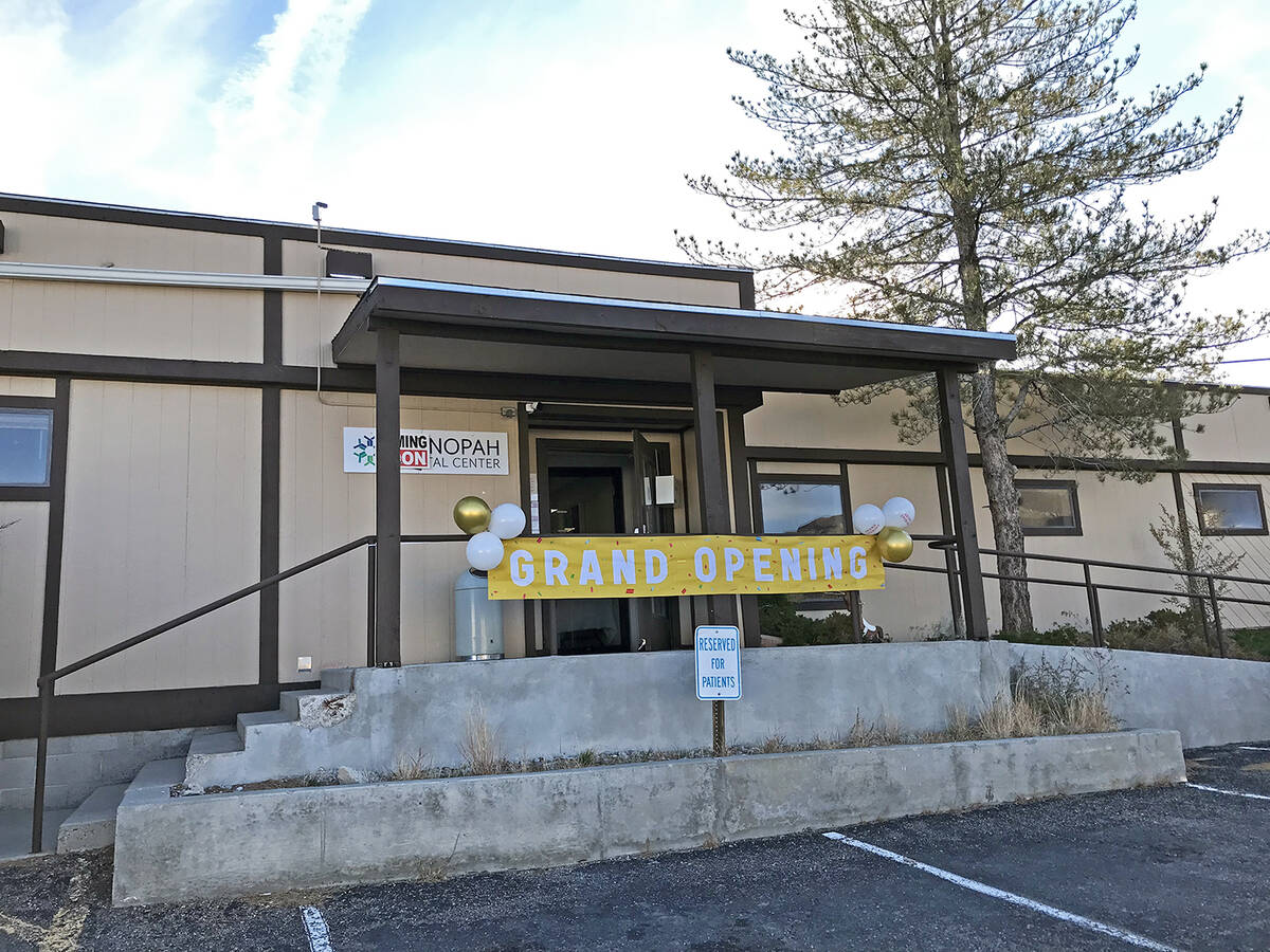 Robin Hebrock/Pahrump Valley Times The Tonopah Dental Center, 825 S. Main Street, is now open a ...