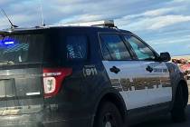 Esmeralda County Sheriff vehicle (Las Vegas Review-Journal)