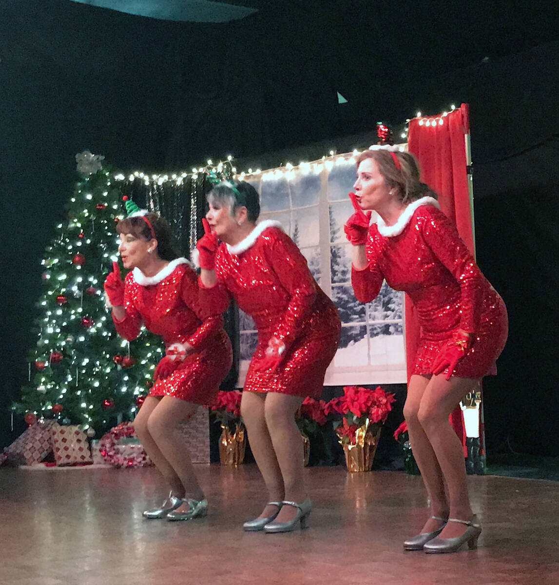 Robin Hebrock/Pahrump Valley Times The Nevada Silver Tappers 31st Annual Christmas Benefit Show ...