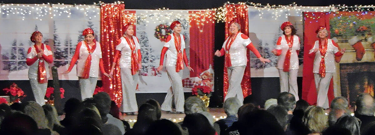 Robin Hebrock/Pahrump Valley Times Ladies of the Nevada Silver Tappers are pictured performing ...