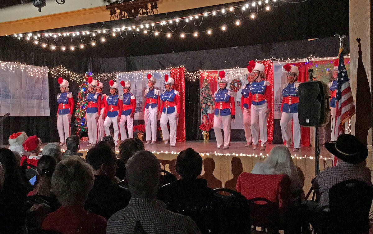 Robin Hebrock/Pahrump Valley Times The Silver Tappers are seen performing "Toy Soldiers" at the ...