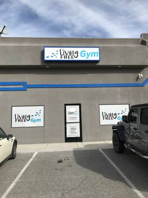 Living Free Gym is located at 301 Oxbow Avenue, suites 1 and 2. (Robin Hebrock/Pahrump Valley T ...