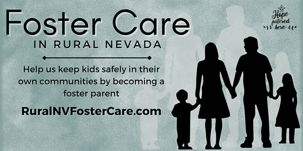 Special to the Pahrump Valley Times There are approximately 400 children in foster care in rura ...