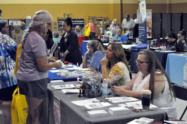 Horace Langford Jr./Pahrump Valley Times This file photo from the 7th Annual Social Services Fa ...