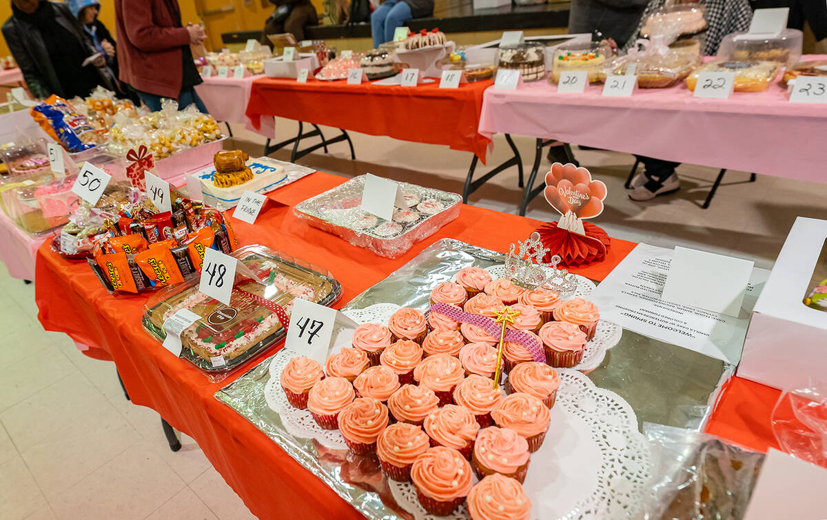 John Clausen/Pahrump Valley Times The 2nd Annual Cotillion Cake Auction included dozens of diff ...