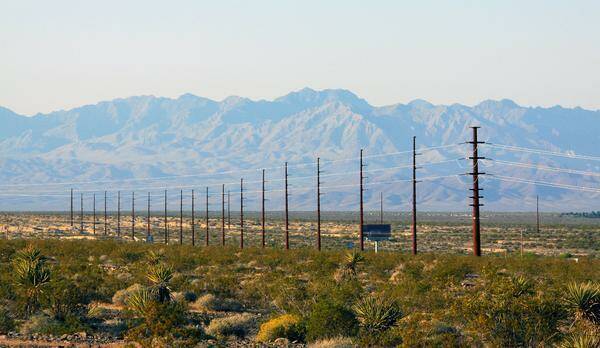 Special to the Pahrump Valley Times GridLiance purchased more than 160 miles of transmission li ...