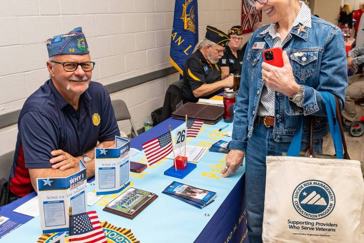 John Clausen/Pahrump Valley Times The 7th Annual Cles Saunders Memorial Veterans' Extravaganza ...