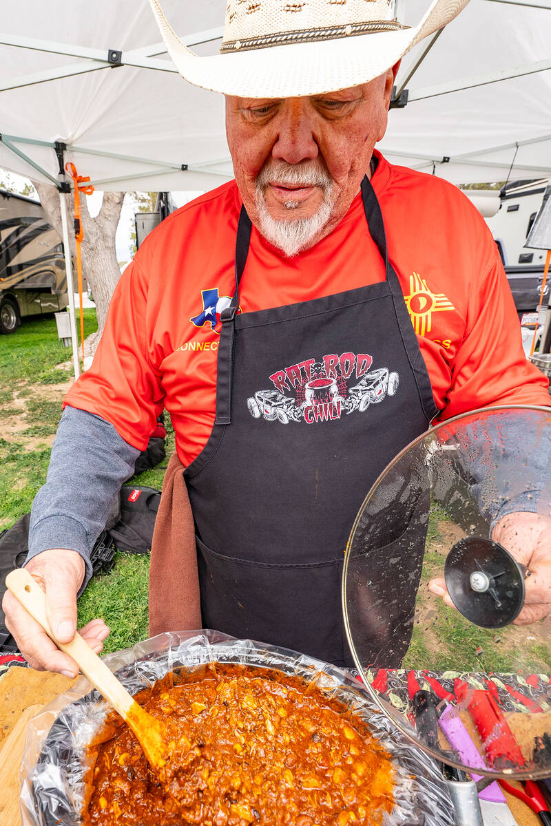 John Clausen/Pahrump Valley Times The 11th Annual ICS and Silver State Chili Cook-Off took plac ...