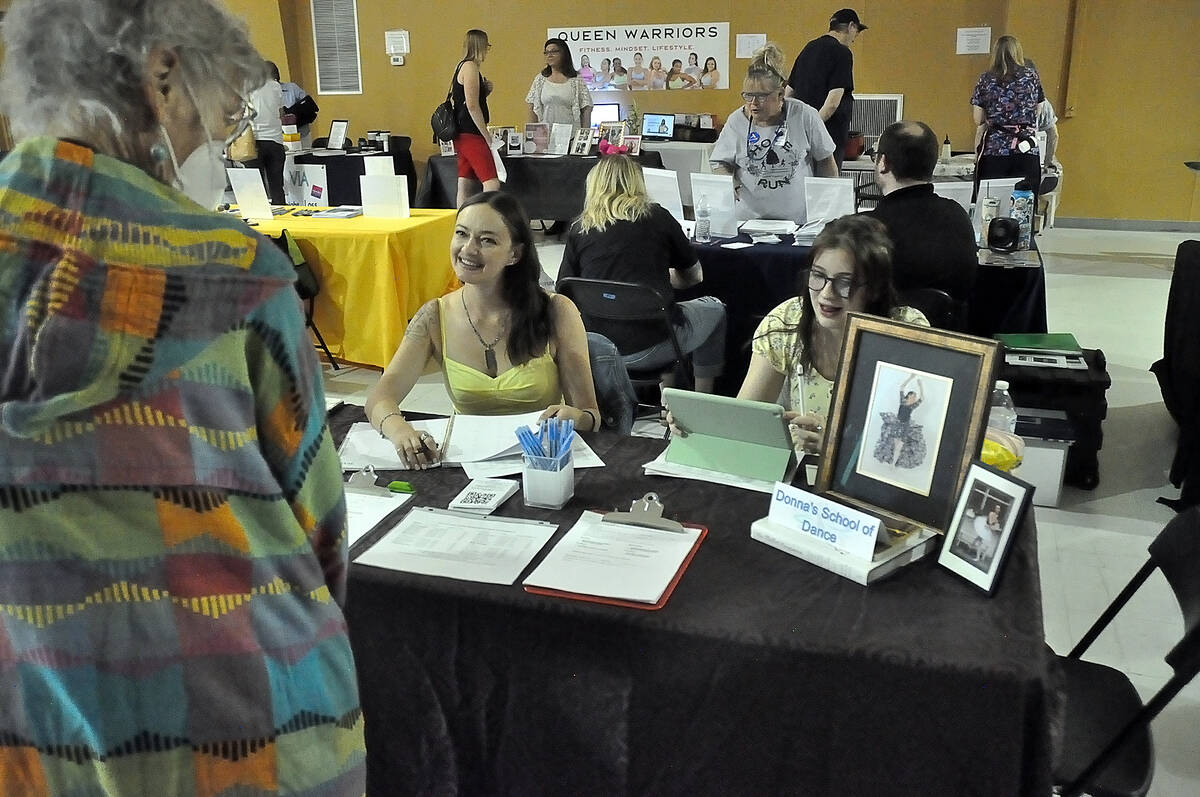 Horace Langford Jr./Pahrump Valley Times This file photo Women's Expo, formerly called the Wome ...