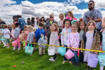 John Clausen/Pahrump Valley Times Easter at Simkins Park took place Sunday, March 31 with famil ...