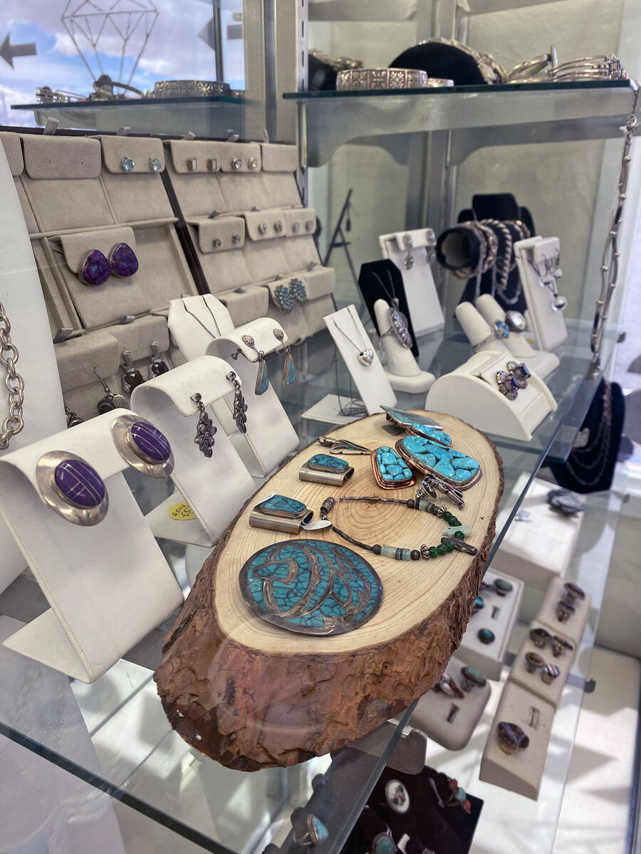Robin Hebrock/Pahrump Valley Times Westfield Jewelers offers a range of items, from necklaces a ...