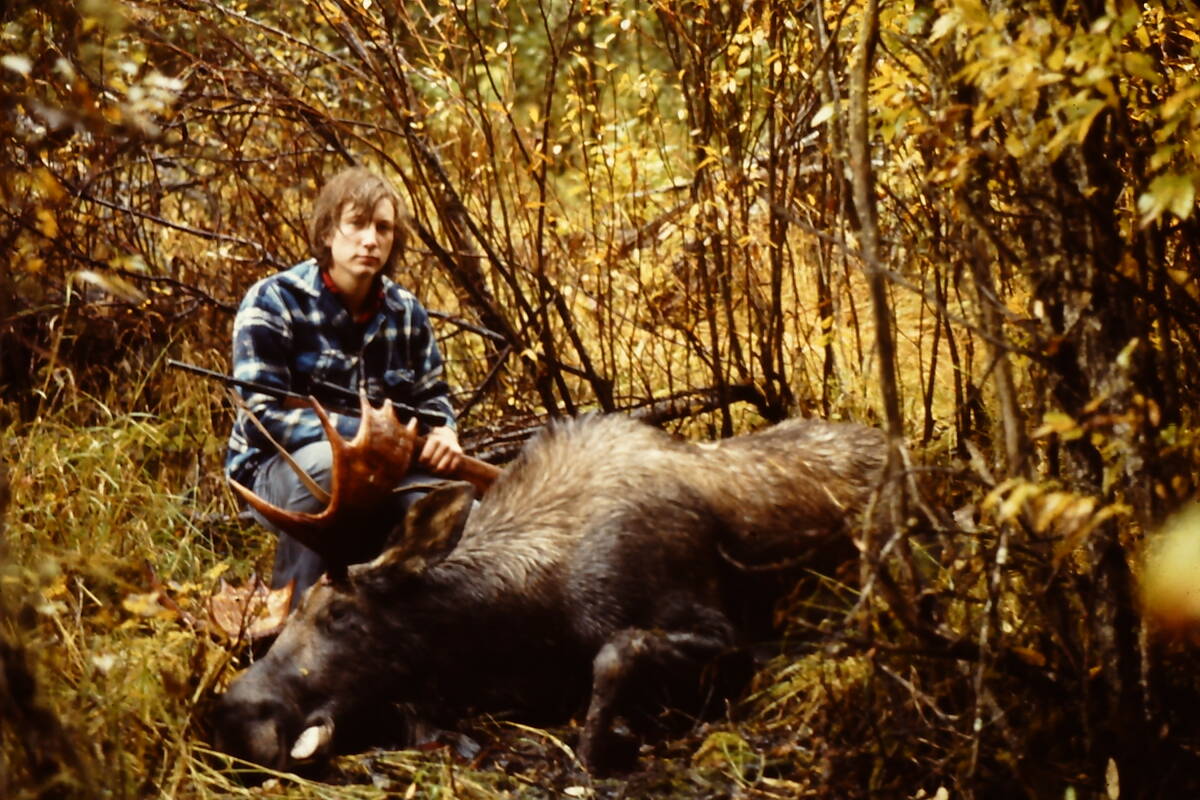 Special to the Pahrump Valley Times On one of his first "firsts," son Peter poses with his firs ...