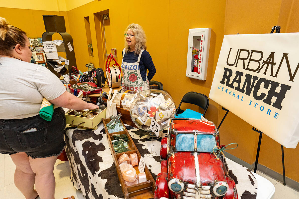 John Clausen/Pahrump Valley Times Urban Ranch General Store offers an array of items of interes ...