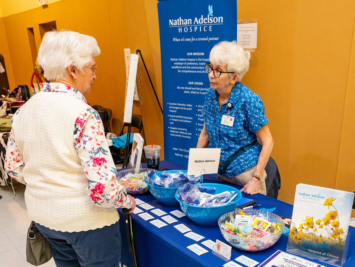 John Clausen/Pahrump Valley Times The Women's Expo gave area ladies the chance to learn all abo ...
