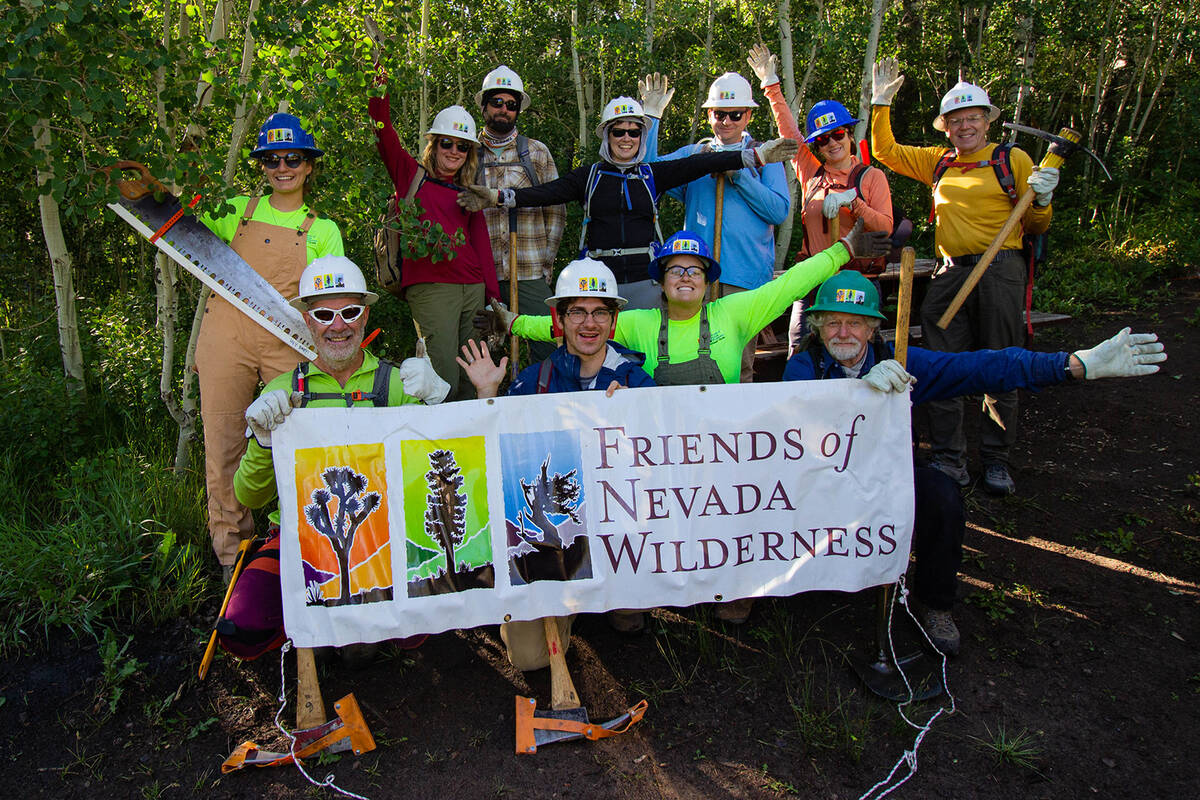 Ed Ruiz/Special to the Pahrump Valley Times Friends of Nevada Wilderness is a nonprofit which u ...