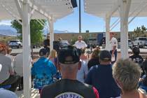 Robin Hebrock/Pahrump Valley Times VFW Post #10054 will hold its Memorial Day Ceremony on Monda ...