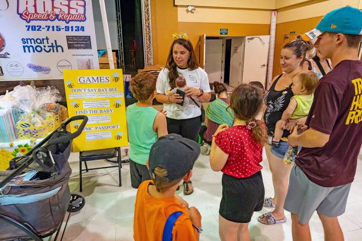 John Clausen/Pahrump Valley Times Pahrump Mothers Corner's 3rd Annual Community Baby Shower too ...