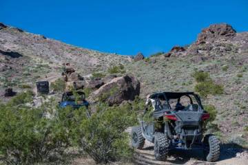 Allen Lynn/Special to the Pahrump Valley Times Off-road enthusiasts competed in the BigHorn Out ...