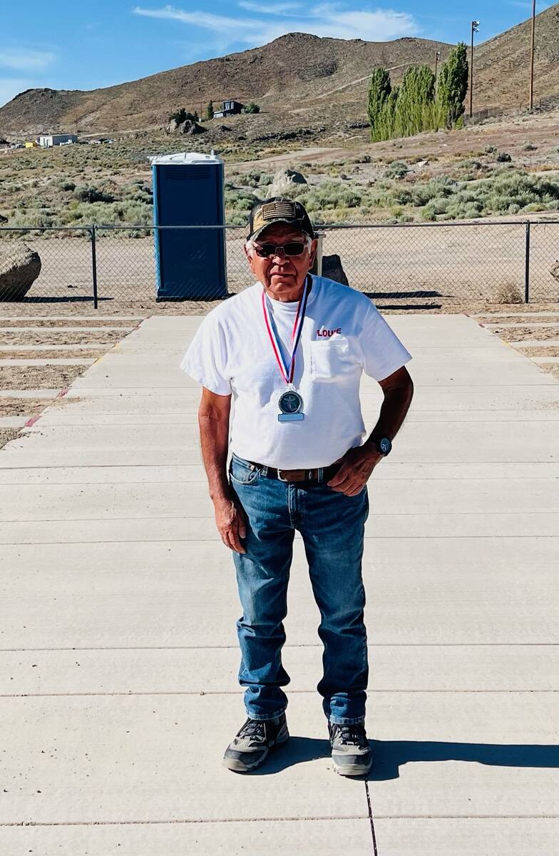 Louise Escalante finished second place in the Nevada State Horseshoe Pitching Association Jim B ...
