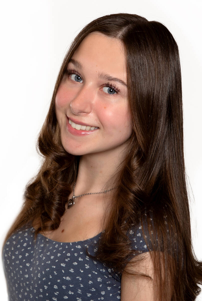 #9 Ariella Chapman Age: 17 Grade: 12th Talent: Painting Community Platform: “Helping the Ani ...