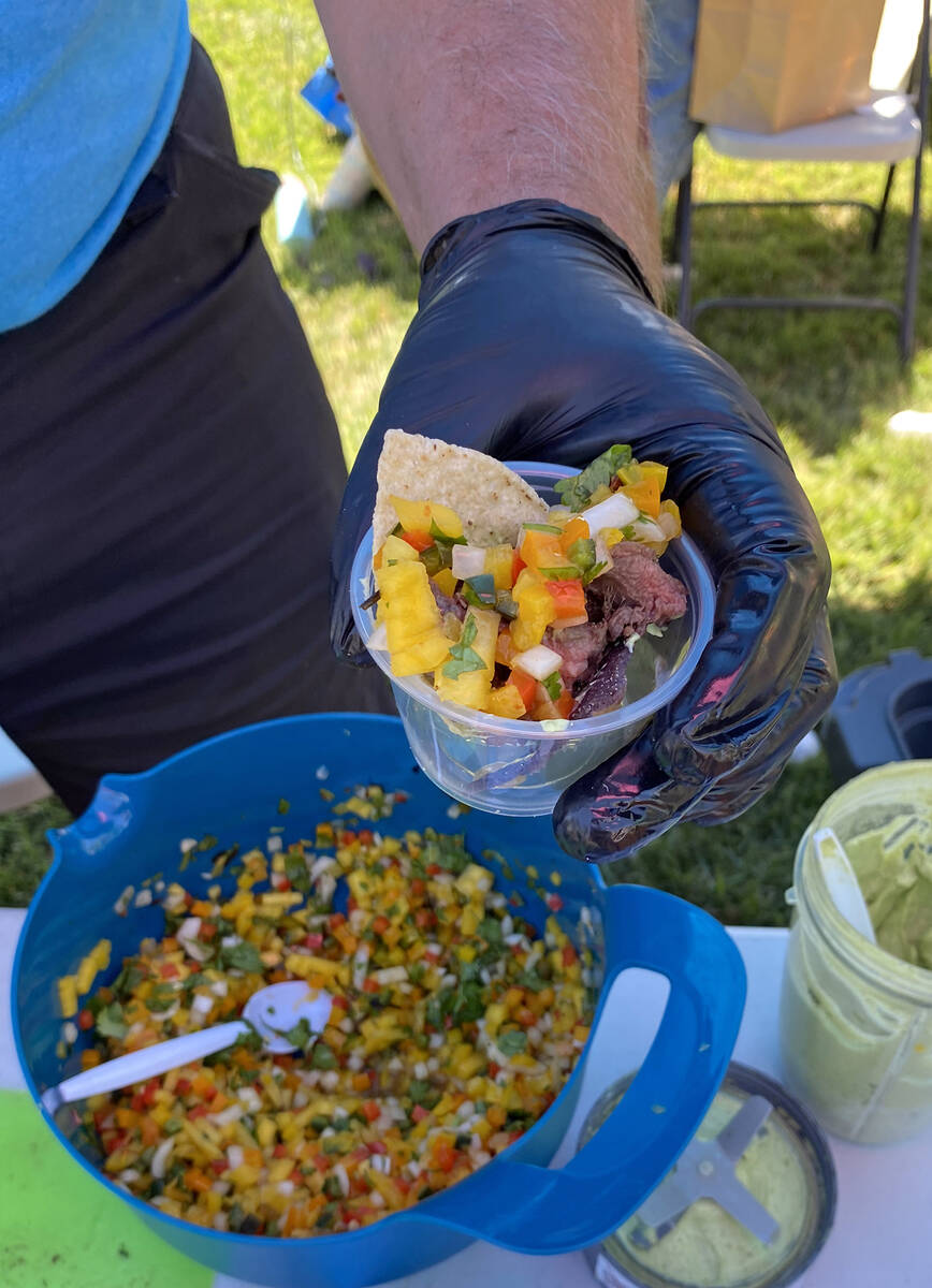 Robin Hebrock/Pahrump Valley Times The Pahrump Taco Fest made its return to the valley this mon ...