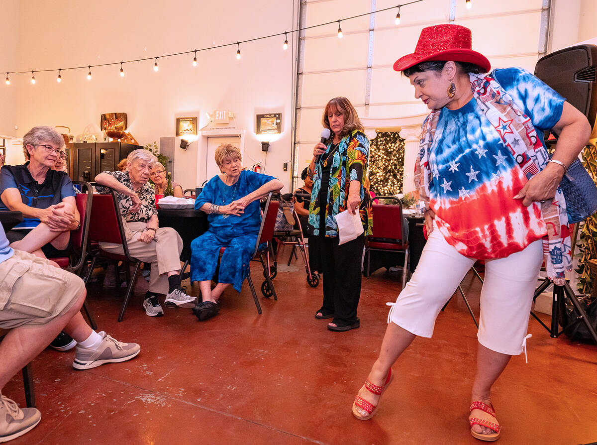 John Clausen/Pahrump Valley Times Helen Keller Days included a fashion show with clothing and a ...