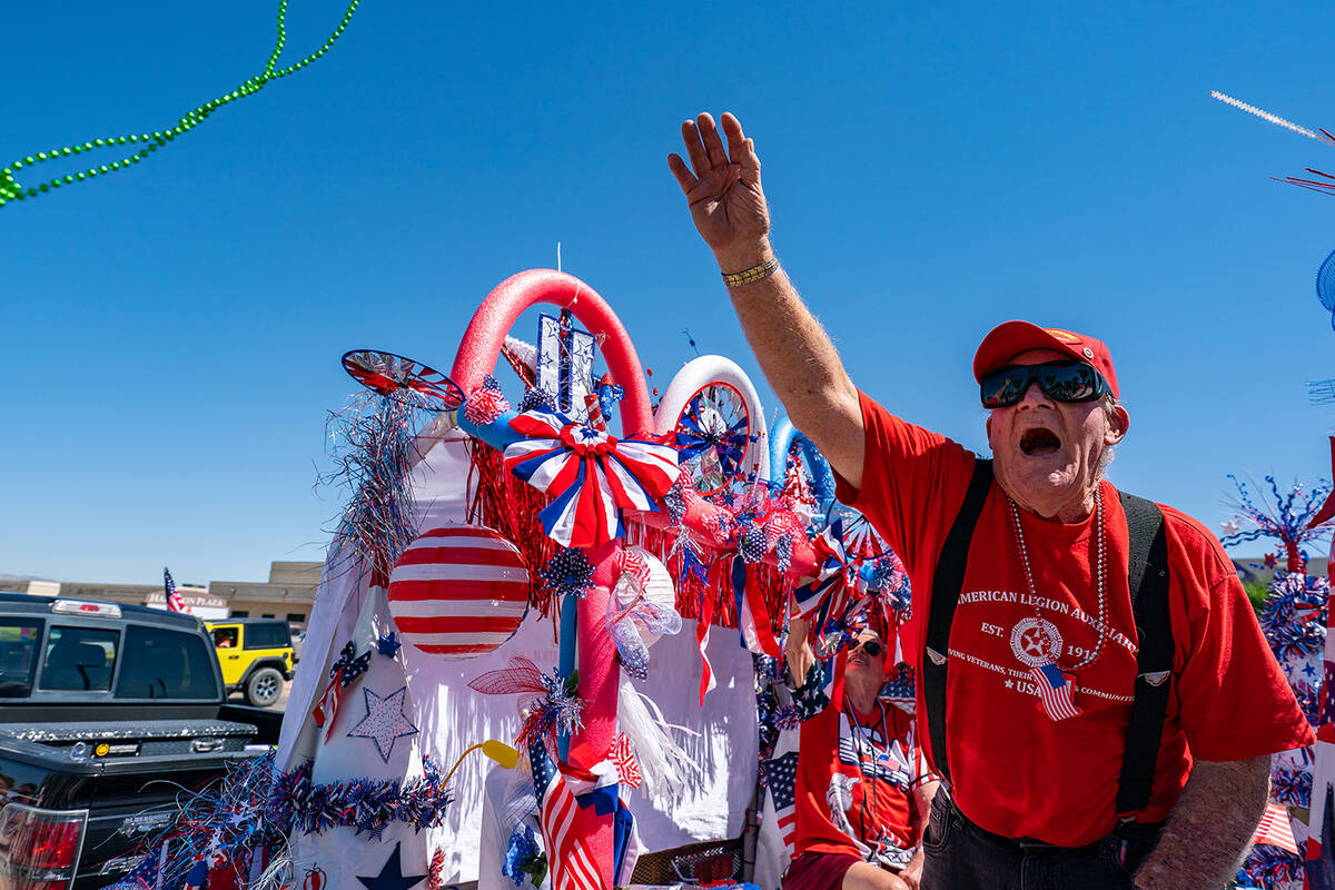 John Clausen/Pahrump Valley Times The American Legion and it auxiliary received an award for Mo ...