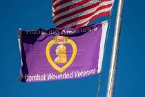 John Clausen/Pahrump Valley Times Purple Heart Day will be marked with a ceremony on Wednesday, ...