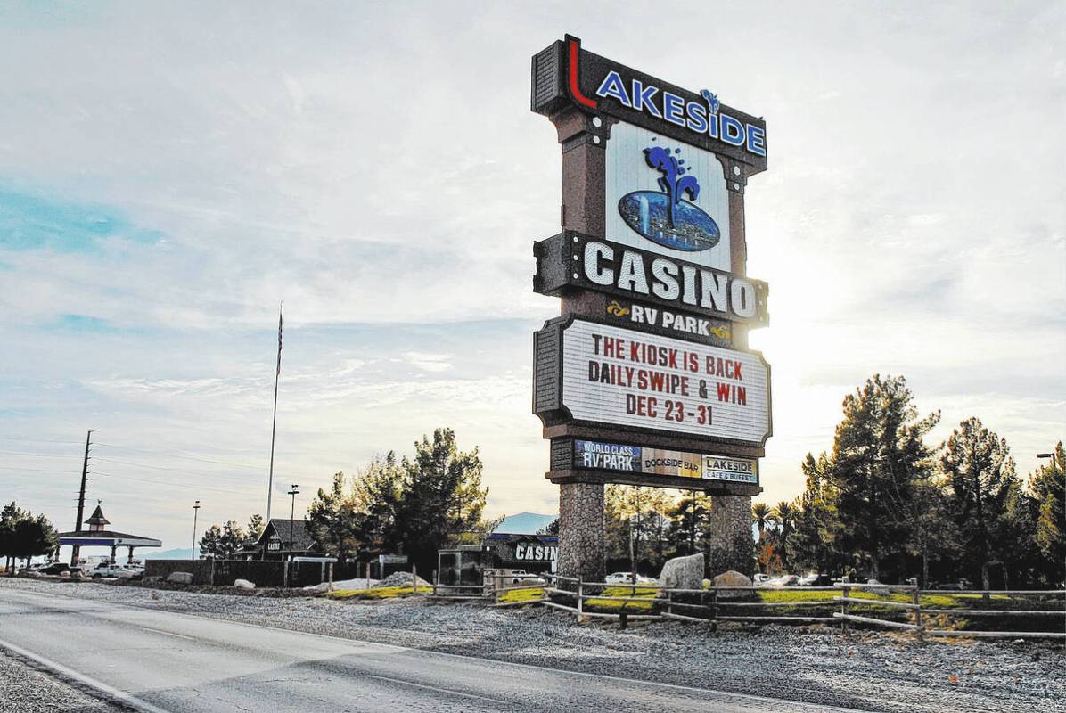 Horace Langford Jr. / Pahrump Valley Times - Lakeside Casino and RV Park.