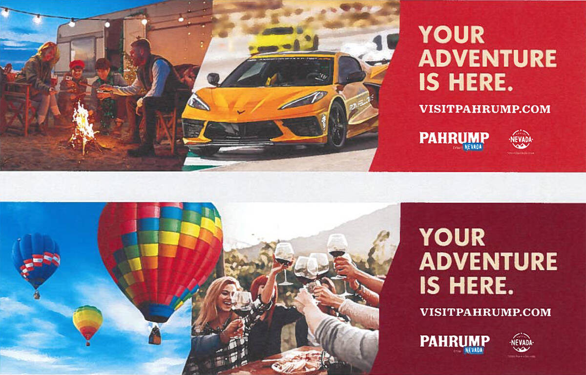 Special to the Pahrump Valley Times Braintrust Marketing developed several new ad campaign conc ...