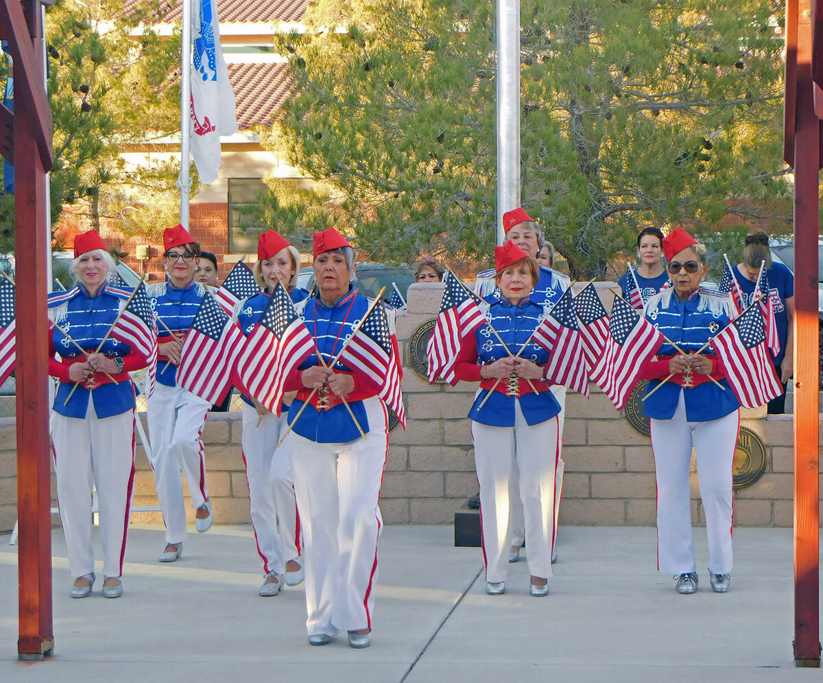 Robin Hebrock/Pahrump Valley Times The Nevada Silver Tappers are well-known for their patriotic ...