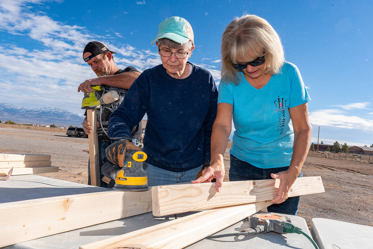 John Clausen/Pahrump Valley Times It's almost time for the nationwide Bunks Across America effo ...