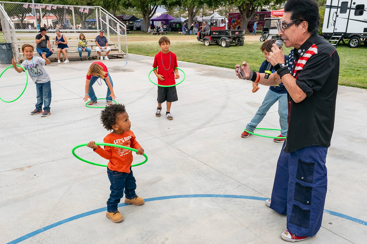 John Clausen/Pahrump Valley Times The Fall Festival included lots of games and activities for f ...