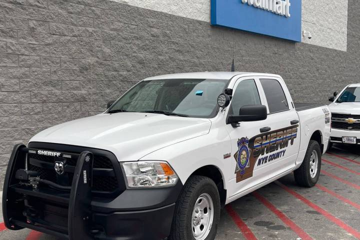 Special to the Pahrump Valley Times A Nye County Sheriff's Office patrol truck.