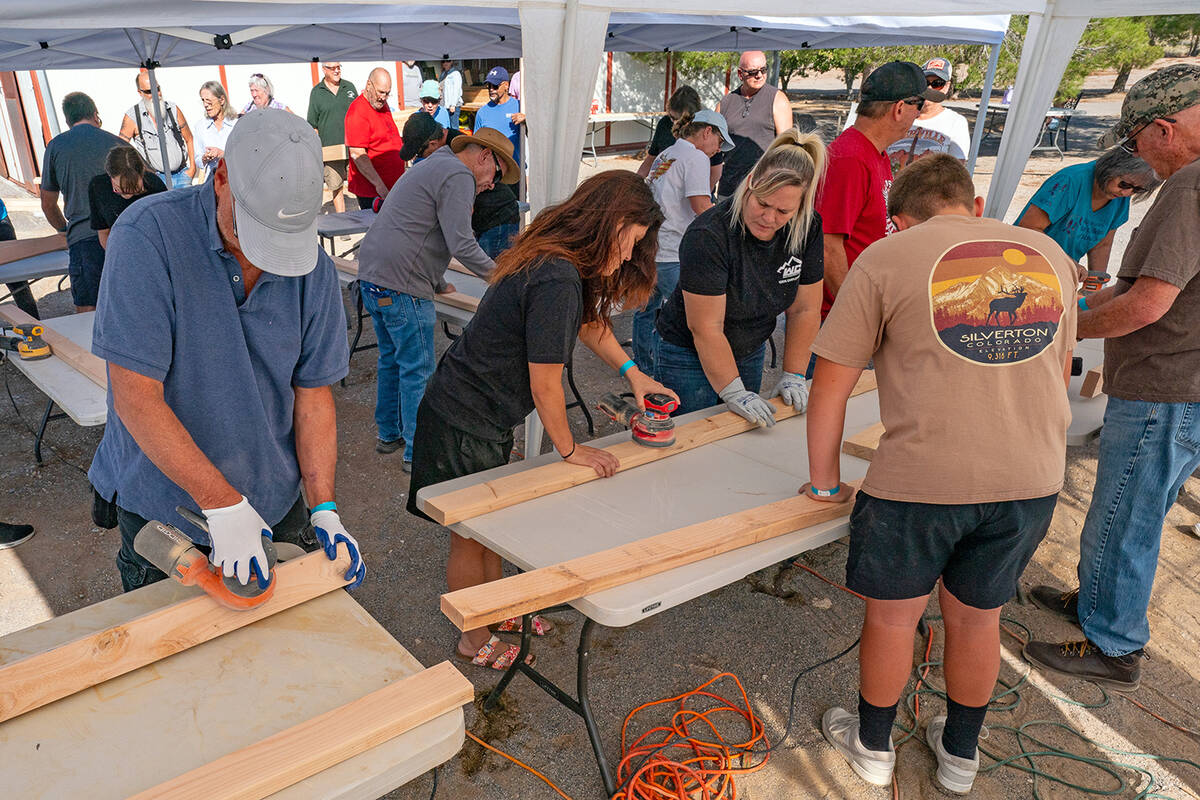 John Clausen/Pahrump Valley Times Nye County Sleep in Heavenly Peace saw its best turnout ever ...