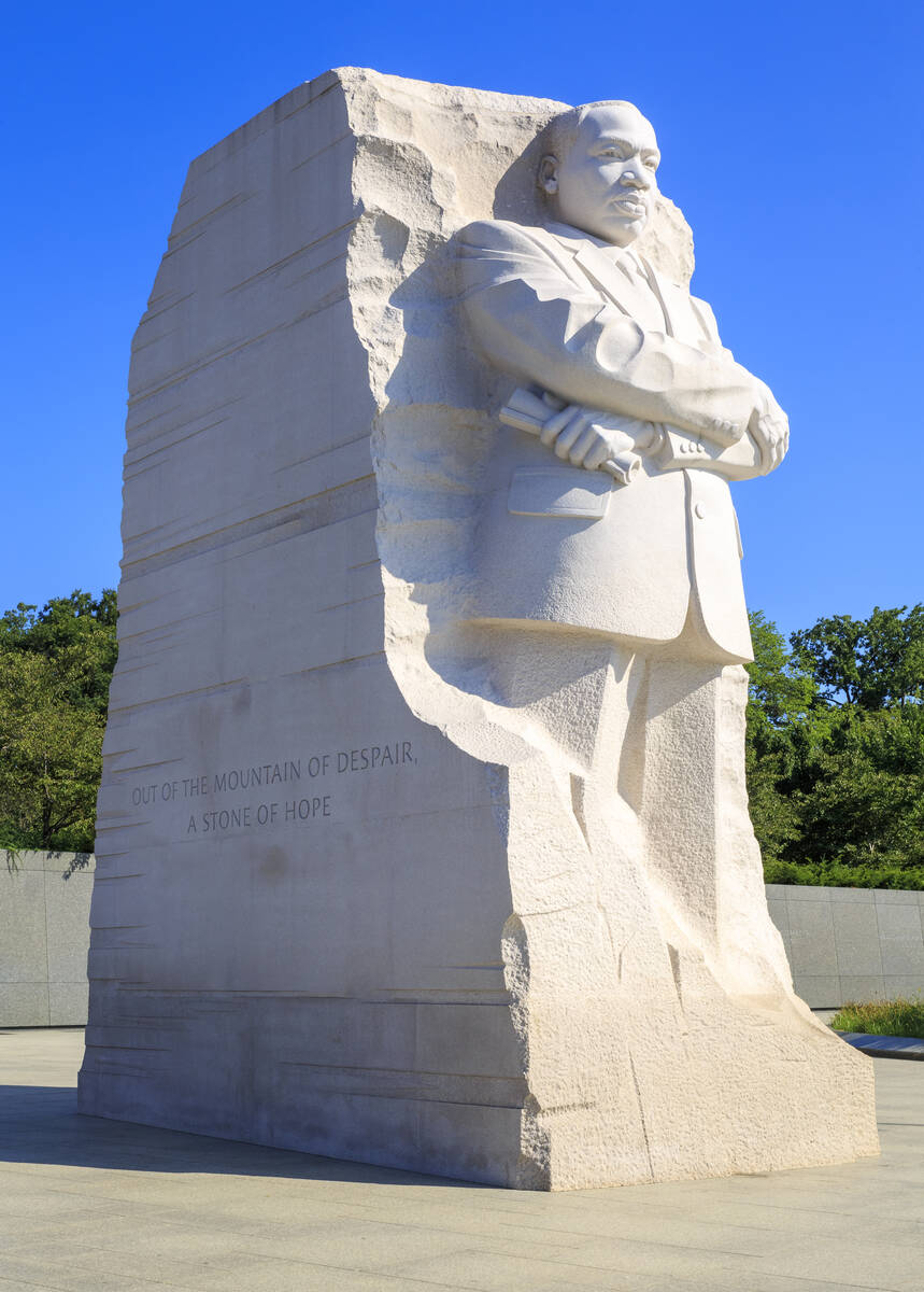 Getty Images The Martin Luther King memorial in Washington, D.C.