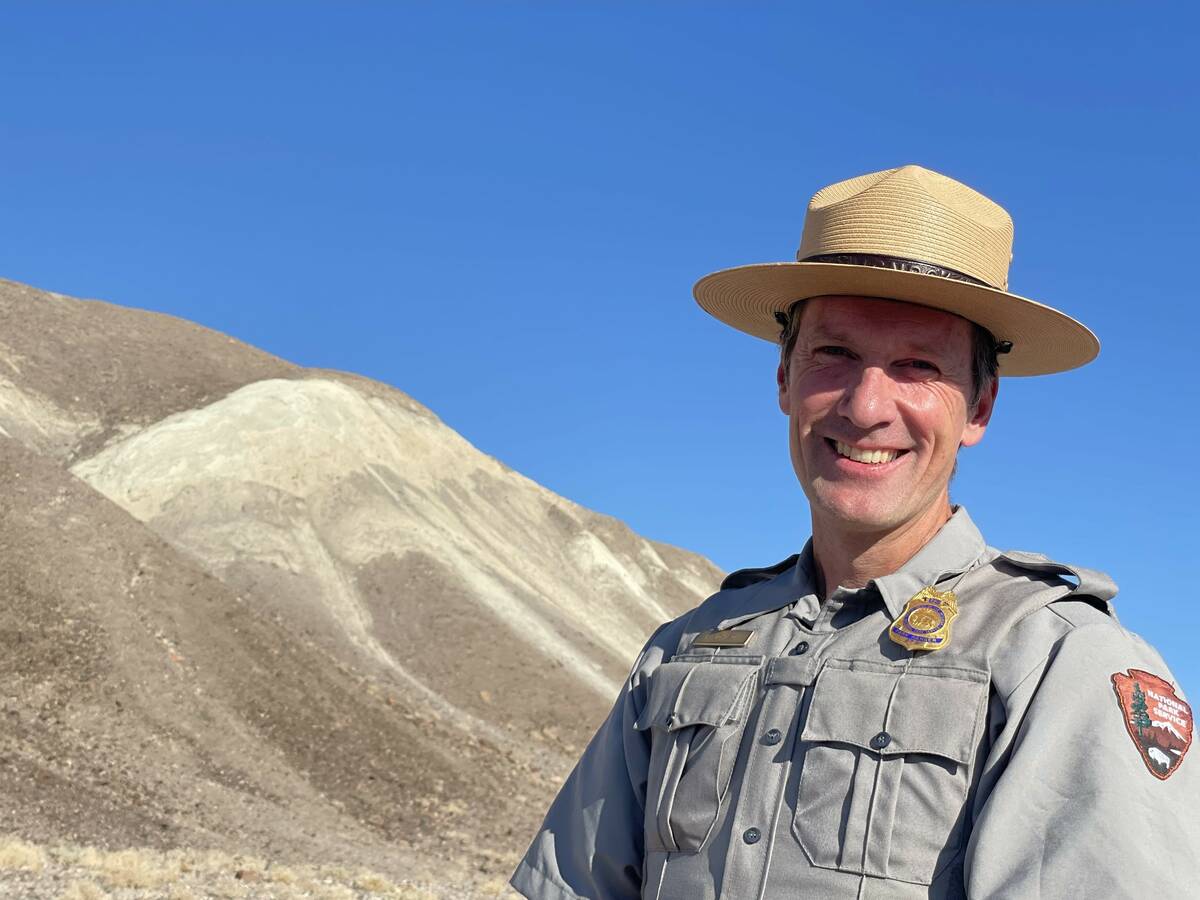 National Park Service Chief Ranger Philip Johnson