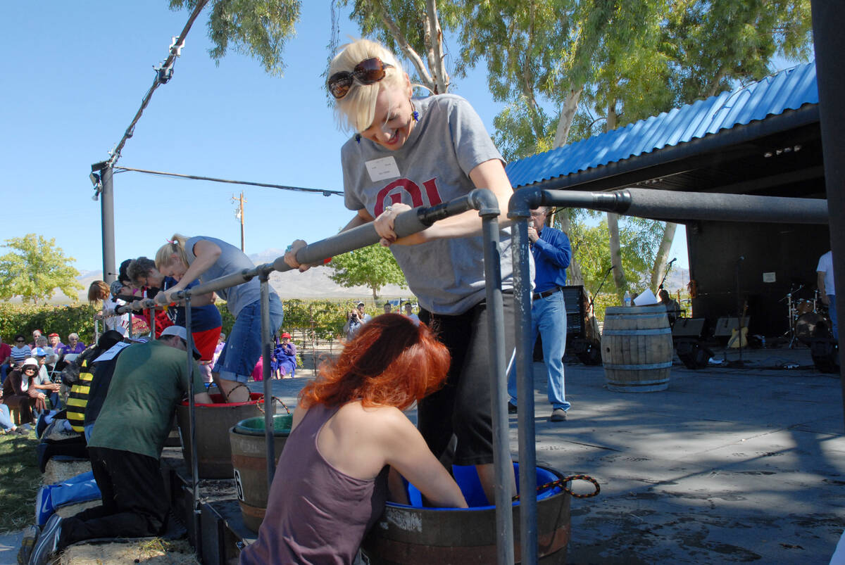 Pahrump Valley Times File The 2024 Grape Stomp will headline this weekend’s activities for t ...