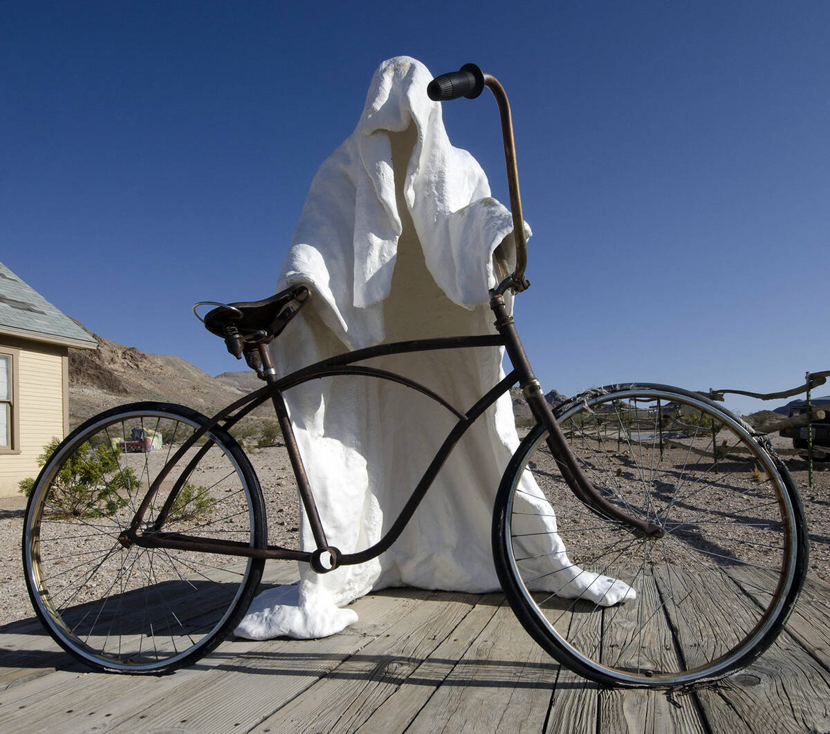 Goldwell Museum Titled "Ghost Rider", this Albert Szukalski sculpture is perhaps one of the mos ...