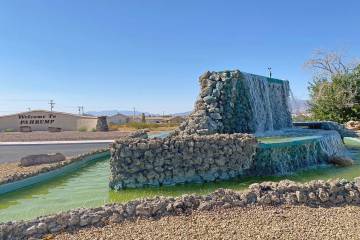 Robin Hebrock/Pahrump Valley Times A suggestion to replace the Calvada fountain with something ...