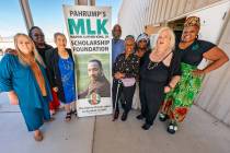 John Clausen/Pahrump Valley Times For the last 24 years, the MLK Jr. Scholarship Foundation has ...