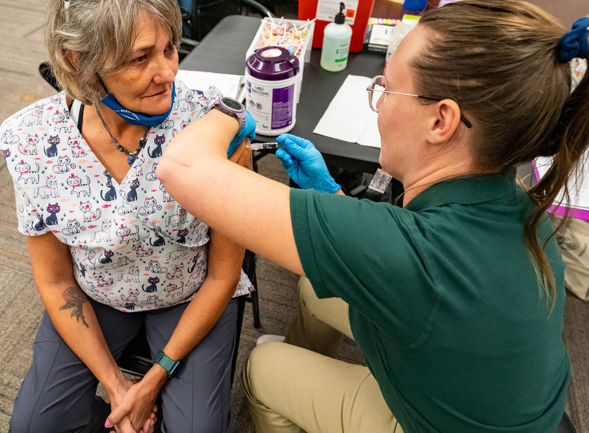 John Clausen/Pahrump Valley Times The 9th Annual Pahrump RAM Clinic took place this month, serv ...