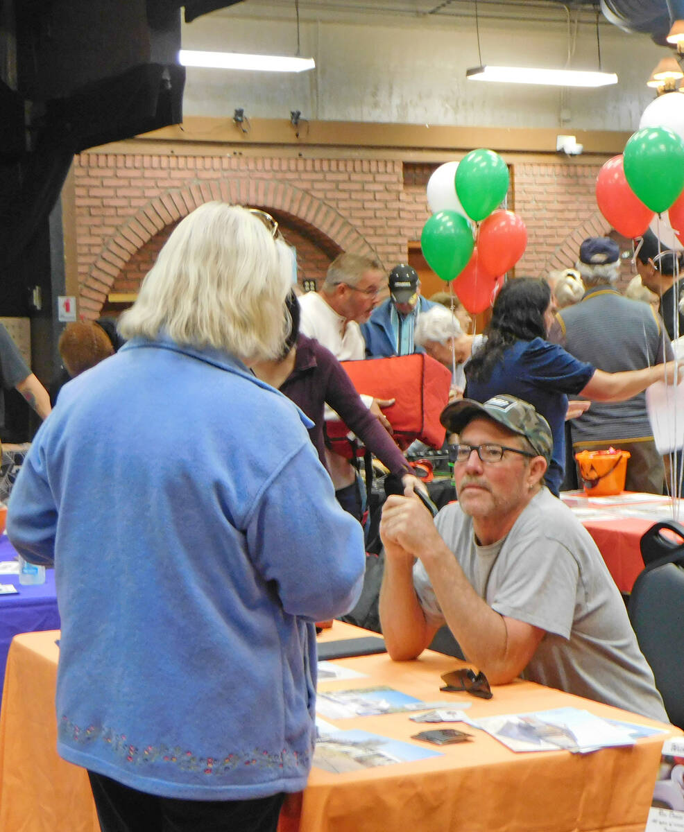 Robin Hebrock/Pahrump Valley Times Area business owners were able to speak directly to hundreds ...